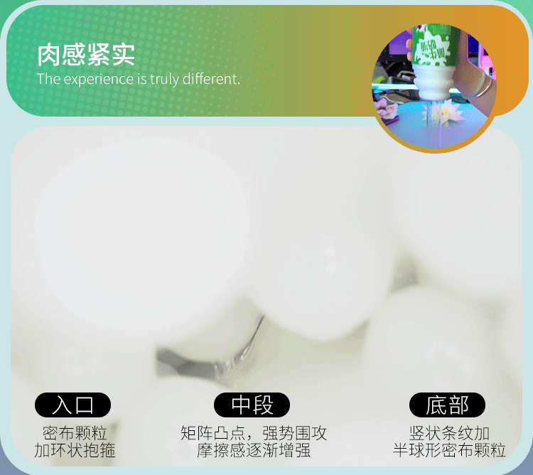 Jiuai Milk Bottle Male Masturbator Cup, TPE+ABS, Manual Control, Adult Men’s Pleasure Toy — detail image 26