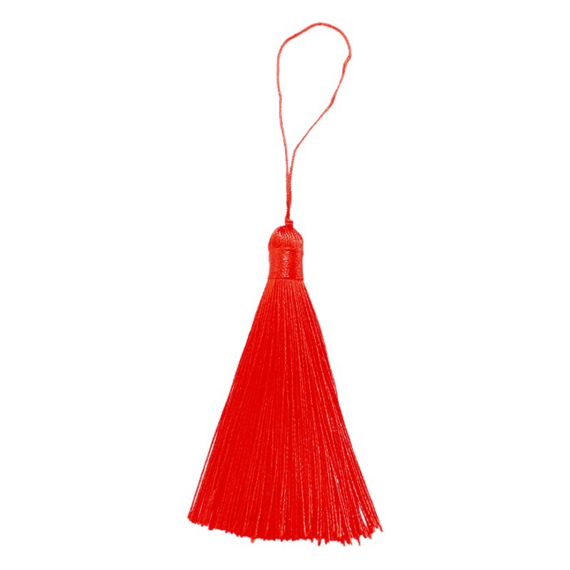8cm Tassel Polyester Tassel Fragrance Bag Sachet Hanging Tassel Bookmark Bag Accessories Tassel Spike Spot Wholesale