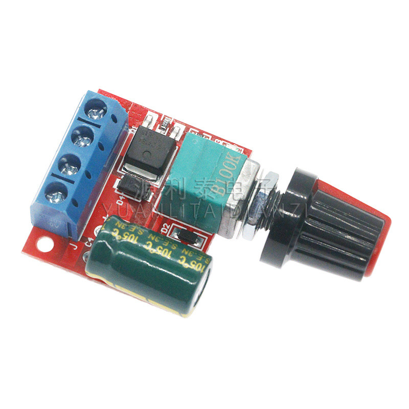 Pwm Dc Motor Speed Controller 5V-35V Speed Control Switch 5A Switch Function Led Dimmer