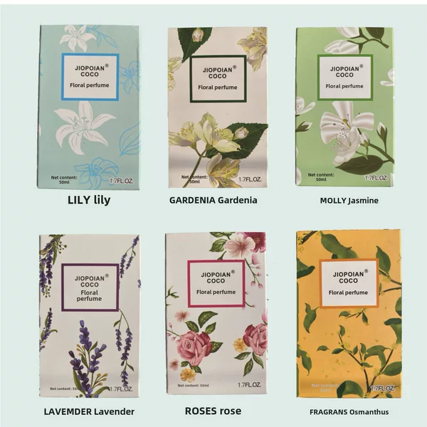 Jasmine Flower Women's Perfume Wholesale Fresh Light Fragrance Jasmine Lavender Long-Lasting Fragrance Floral Scent Osmanthus Perfume