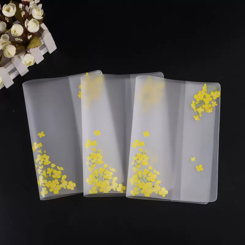 厂家批发pvc书皮书套开学学习用品透明印花课本书膜学生书本防水