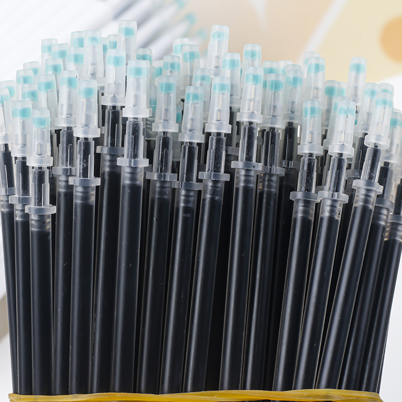 Wholesale Gel Pen Refills Office Stationery Carbon Pen Refills Needle Tip 0.5mm Bullet Tip Refills Black Blue Red