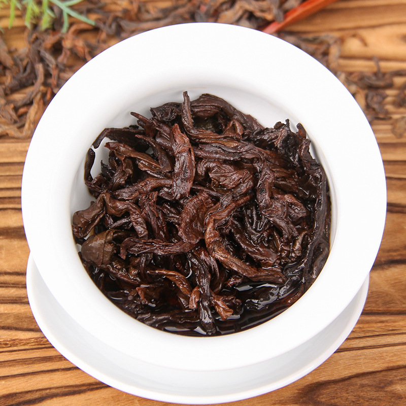 宫廷普洱茶熟茶散茶勐海古熟班章金芽普洱茶特级熟普散装茶叶批发