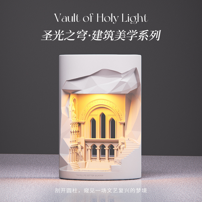香薰融蜡灯浪漫欧式复古床头台灯高级感卧室香薰蜡烛氛围灯小夜灯|undefined