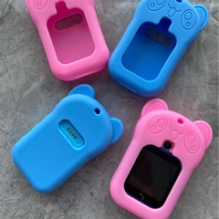 通用兒童智能手錶硅膠保護套卡通掛脖防水吊墜配件批發