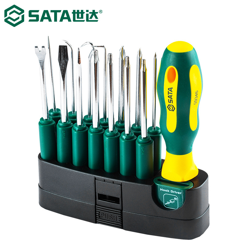 世达09346螺丝刀套装家用多功能起子组16件螺丝批改锥