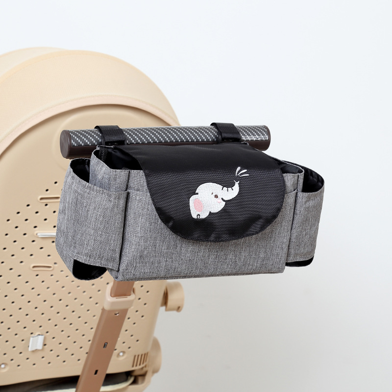 Baby Trolley Hanging Bag Walking Baby Trolley Multi-functional Storage Hanging Bag Large Capacity Storage Baby Trolley Accessories