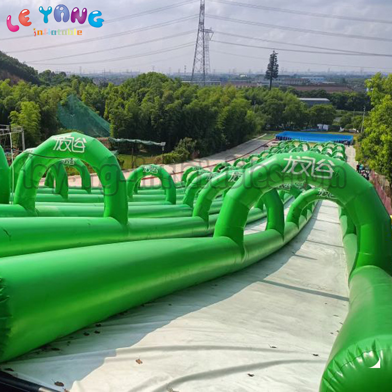 water city水滑道城市滑梯水上充气滑梯充气玩具水上充气水滑道