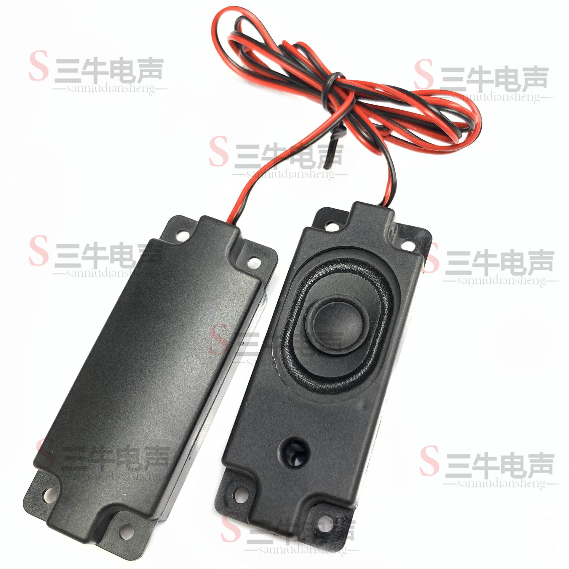 3080无源小音箱 2840箱体4欧3瓦广告机液晶显示器喇叭扬声器3080