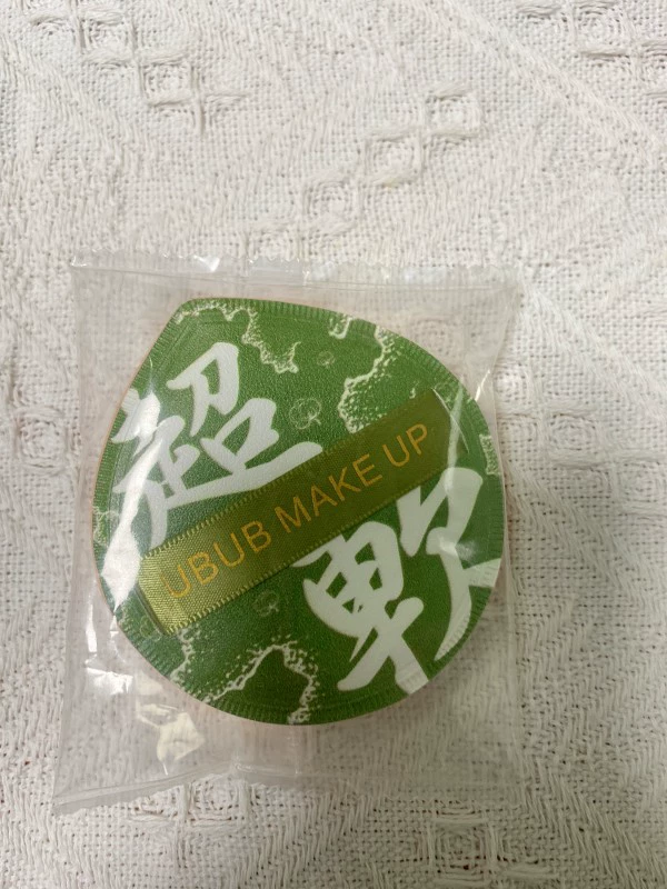 Спонж для макияжа UBUB Puff — тональный пудровый, водяная капля и квадрат, двойной смачиваемый/сухой, 2 штуки