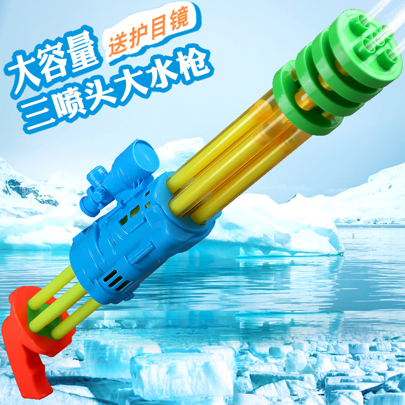 抽拉式儿童水枪玩具夏季大容量沙滩打水仗神器喷滋水玩具水枪批发详情7