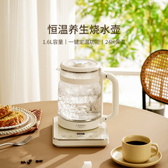 Miss President Health Pot Wholesale Household Kettle Multifunctional Flower Teapot Automatic Hot Water Kettle Glass Tea Maker