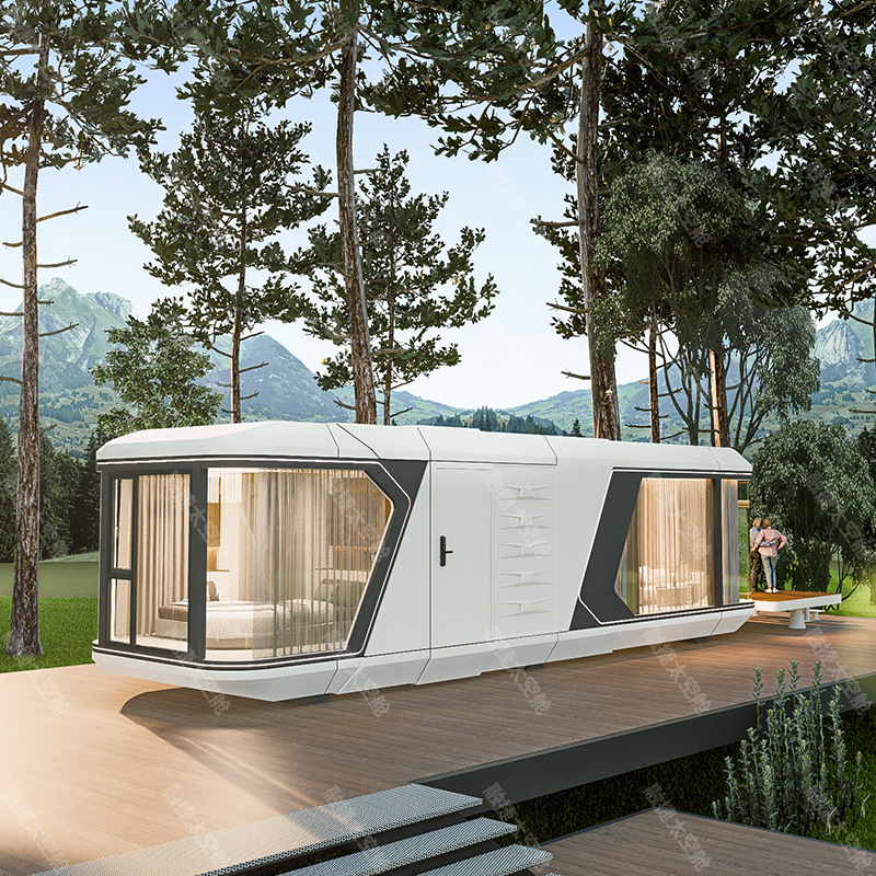 Rongjie Space Capsule Mobile Room Apple Cabin Apple Cabin B & B Capsule House Cápsula Room Export