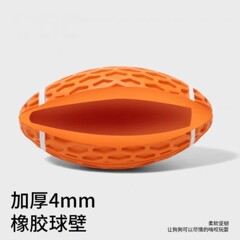 犬のおもちゃのボールは歯ぎしりに耐えます。