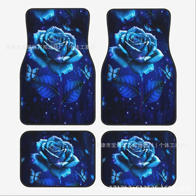 Avtomobil döşəmə paspasları – Set, Stain-Resistant, Easy to Care - ef-car-floor-mat-18-3344cm-two-piece-pack