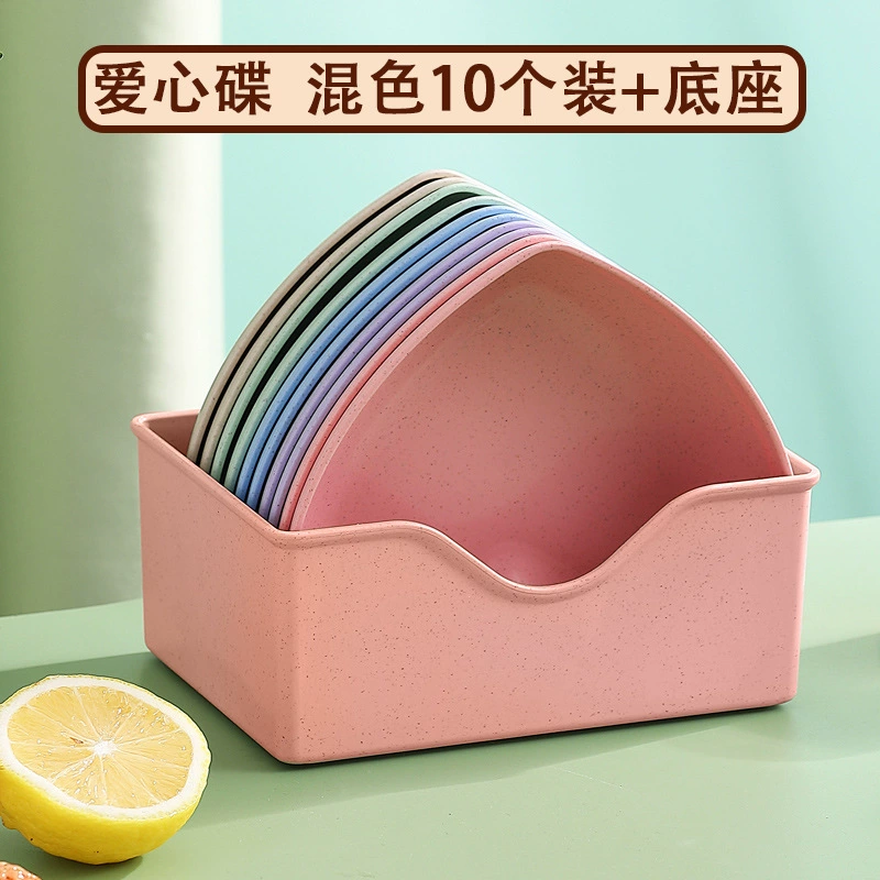 Geometric Plastic Cute Desktop Trash Bin, Home Small Waste Can, Decorative Shapes & Colors