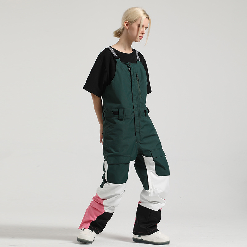 Nieuwe snowboardbroek heren winddicht waterdicht warm kleur bijpassende werk outdoor ski-uitrusting eendelige skibroek_voghion.com