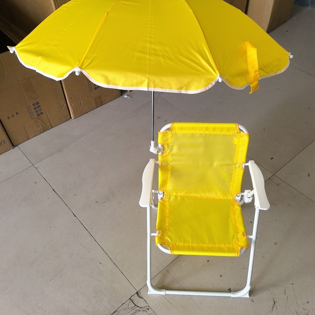 Amazon mejores ventas de niños sillas plegables al aire libre con paraguas sillas de camping portátiles taburetes pequeños taburetes Maza sillas paraguas
