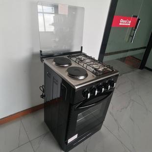 Two 2 gas two 2 electricity 50 wide burner gas stove with oven stove vertical conjoined a generation of in stock