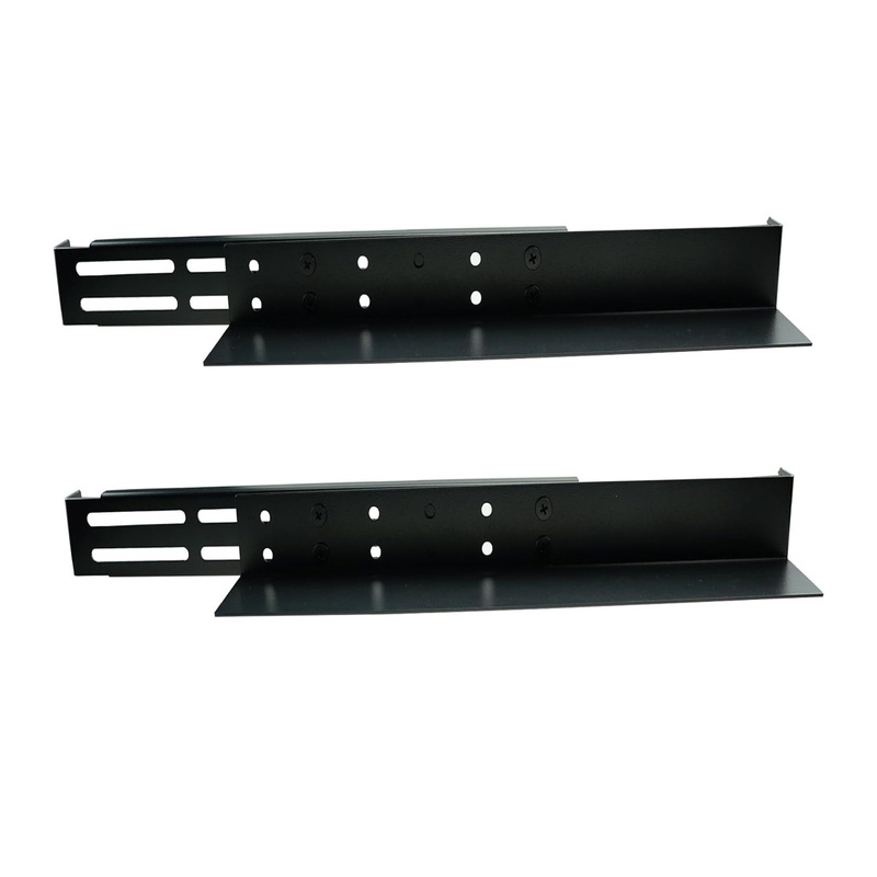 Server Rack Rail Universal Mounting Rail with Adjustable Depth Suitable for Network Equipment Service Racks