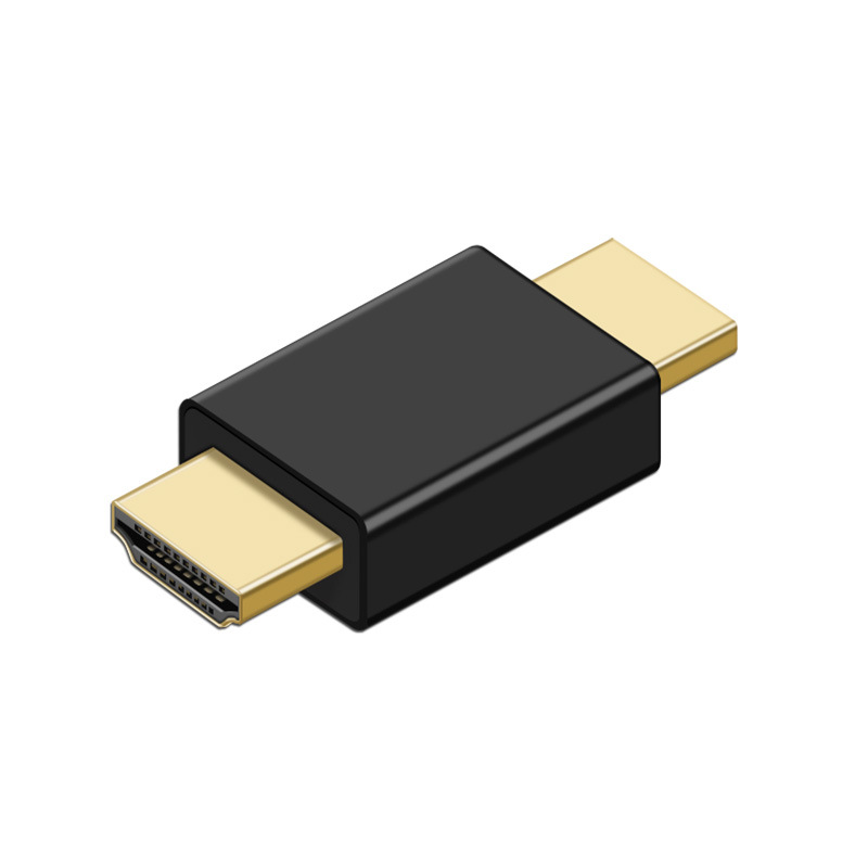 HDMI hembra a hembra Adaptador 8K macho a hembra 4K HD transmisión codo ángulo recto extensión conexión transmisión señal estable