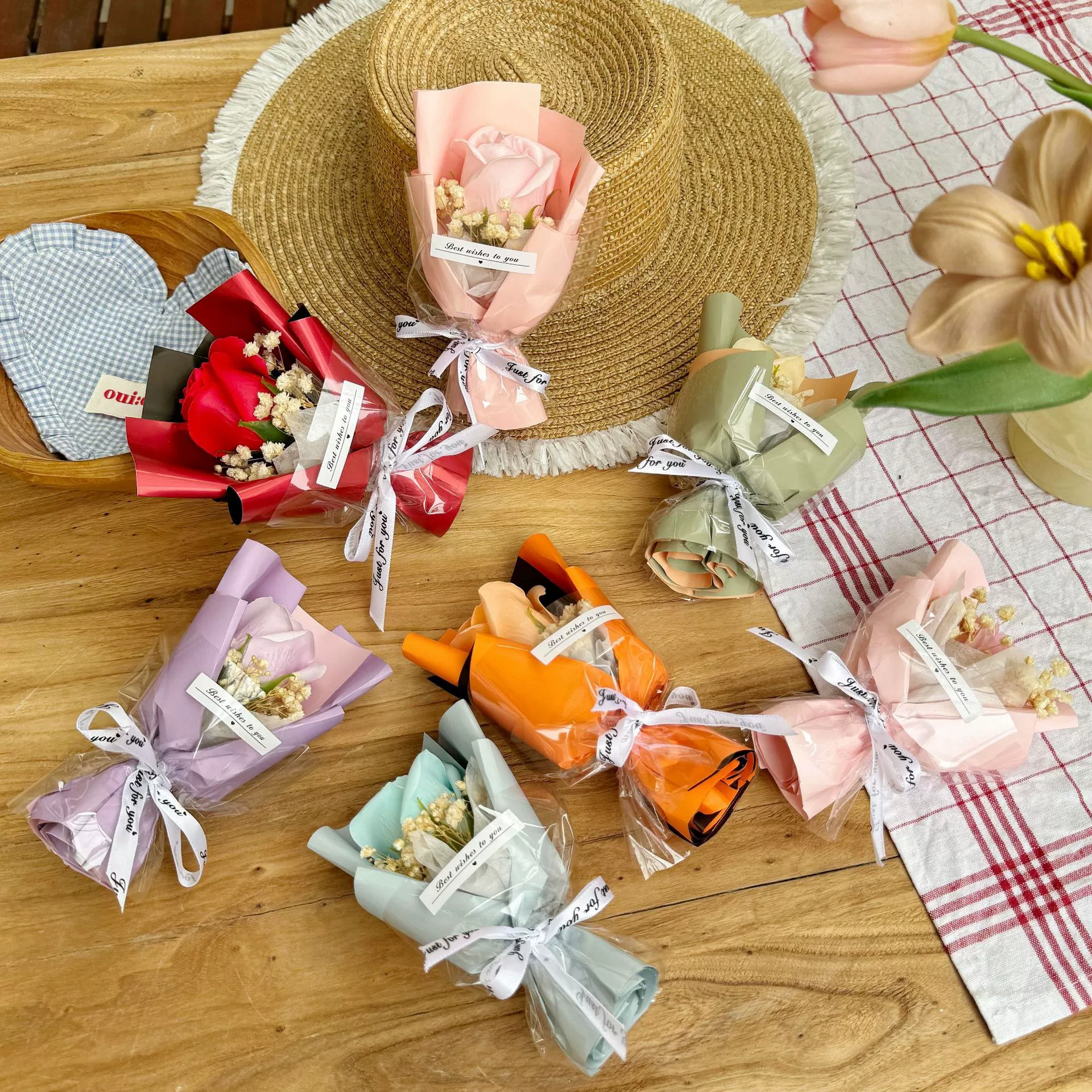 Маленькие ногти украшения содержат розу для невесты, оптом, подарок на день рождения