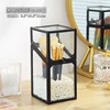 Brush, storage system, eyebrow pencil for manicure, table capacious cosmetic storage box, light luxury style