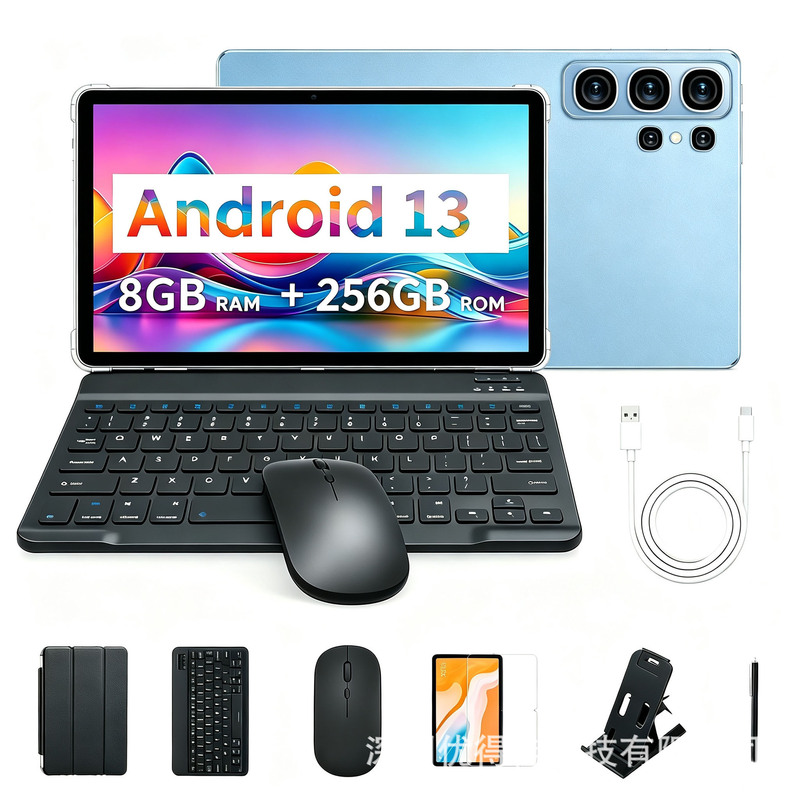 Cross-Border Hot-Selling 10.1inch Smart Tablet Computer S26Ultra New Model in Stock Dual Sim 4g Direct from Manufacturer Wholesale