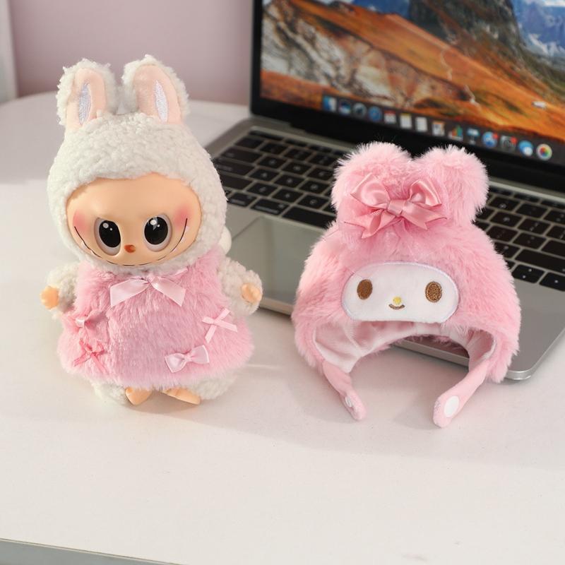 Labubu Baby Clothes Labubu Clothes Cute Melody Suit Kt Cat Cinnamon Dog Pudding Dog Little Devil Headgear Labubu Baby Clothes Labubu Clothes Cute Melody Suit Kt Cat Cinnamon Dog Pudding Dog Little Devil Headgear