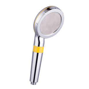Factory Direct Sales Stainless Steel Large Panel Filtration Soft Water Booster Kdf Composite Ceramic Ball Filter Handheld Shower Head
