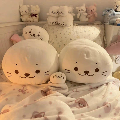 Seal Plush Pillow Doll: Oyuncaq yastıqlar