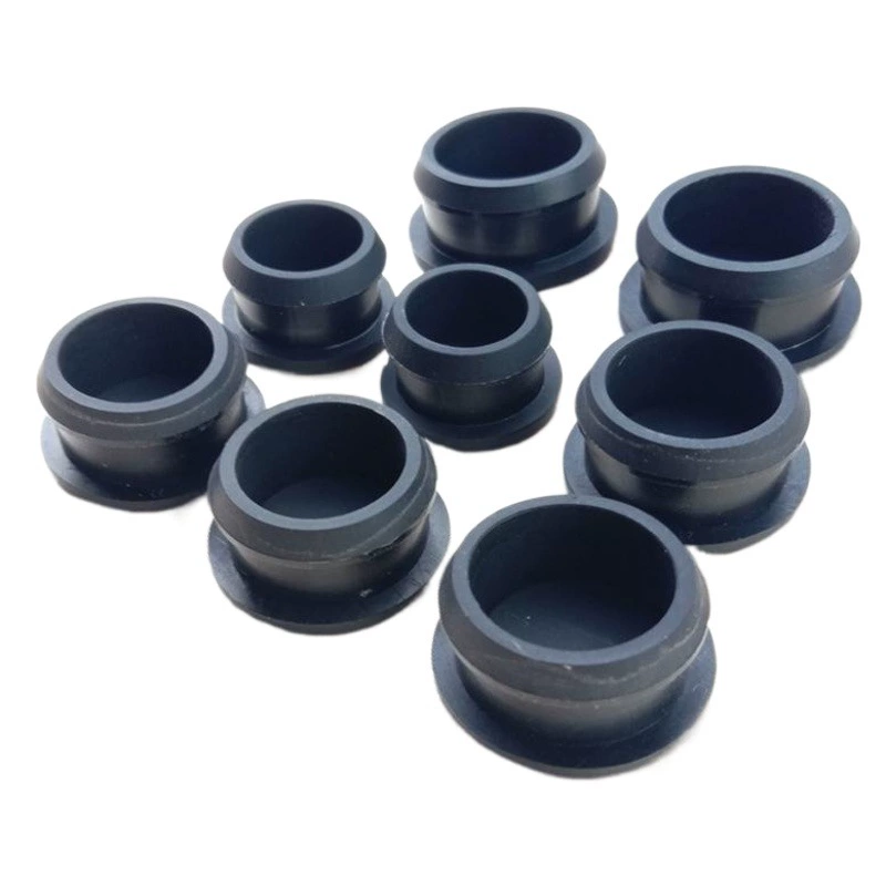 Оптовая продажа силиконовая Заглушка с обратной пряжкой, термостойкая Пылезащитная резиновая заглушка, резиновая заглушка, высокоэластичная Заглушка с отверстием