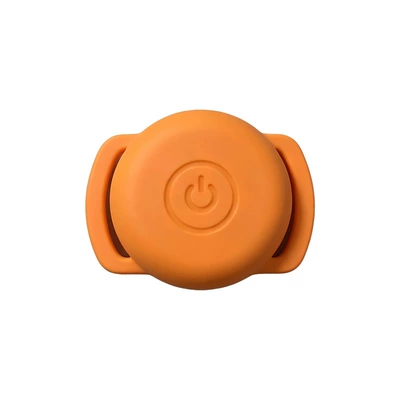 Pet locator for dogs and cats, GPS collar tracking, anti-lost device, recording, location tracker (GPS Locator) - real-time-positioning-trajectory-fence-remote-switch-one-click-navigation-multi-mode-power-saving-multi-purpose-for-people-vehicles-and-pets-mini-programapp-aima-orange-flashing-light-search-collar-rope-silicone-cover-magnetic-sheet-3-year-card-5-day-stan