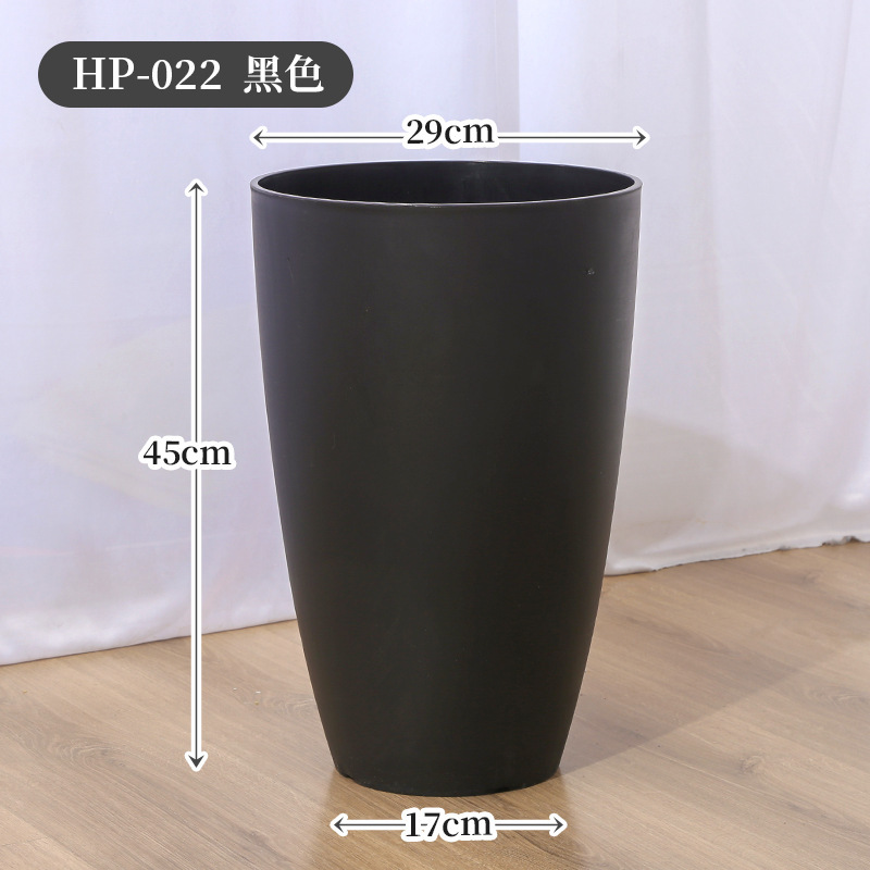 プラスチック製の特大高盆、深型超大型高級オーキッド（極楽鳥花）用樹脂製植木鉢|undefined