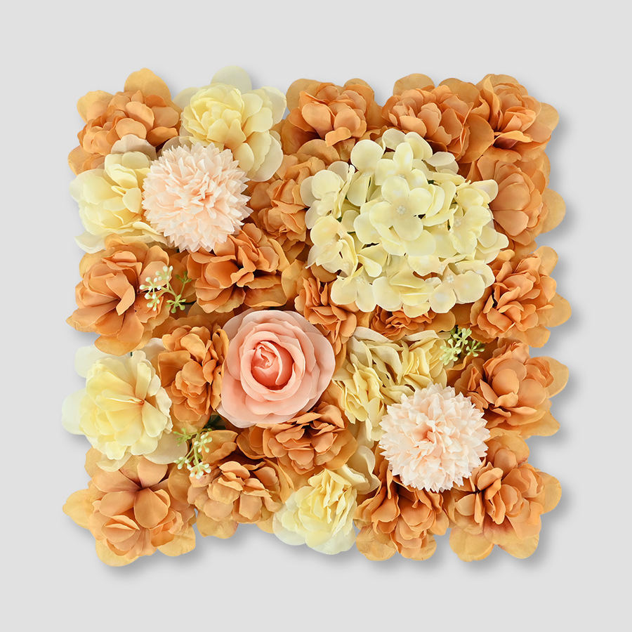 Pared de flores simuladas, rosas, hortensias, fondo artificial para bodas, pared para fotografía de bodas, flores falsas, accesorios de decoración para el hogar
