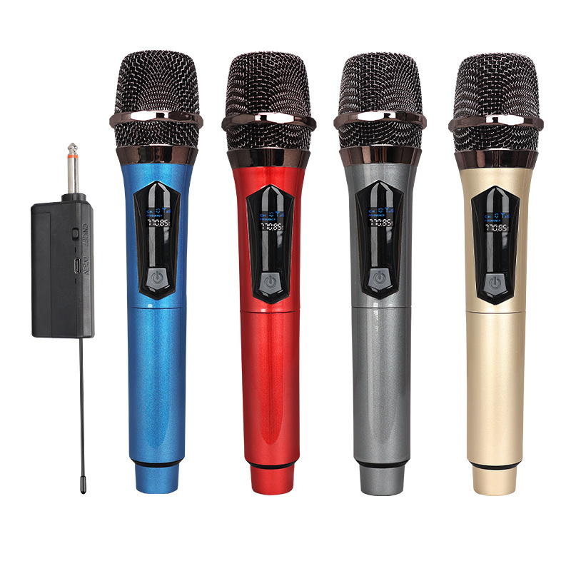 Wireless Universal Microphone One-To-One, One-To-Two Microphone