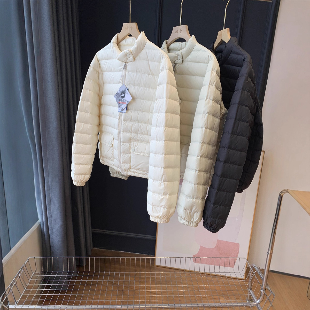 M's Home! Cabinet 1W + Windproof! Waterproof! Oil-Proof! New National Standard 90 White Goose Down! Warm down Jacket for Women Winter New 25