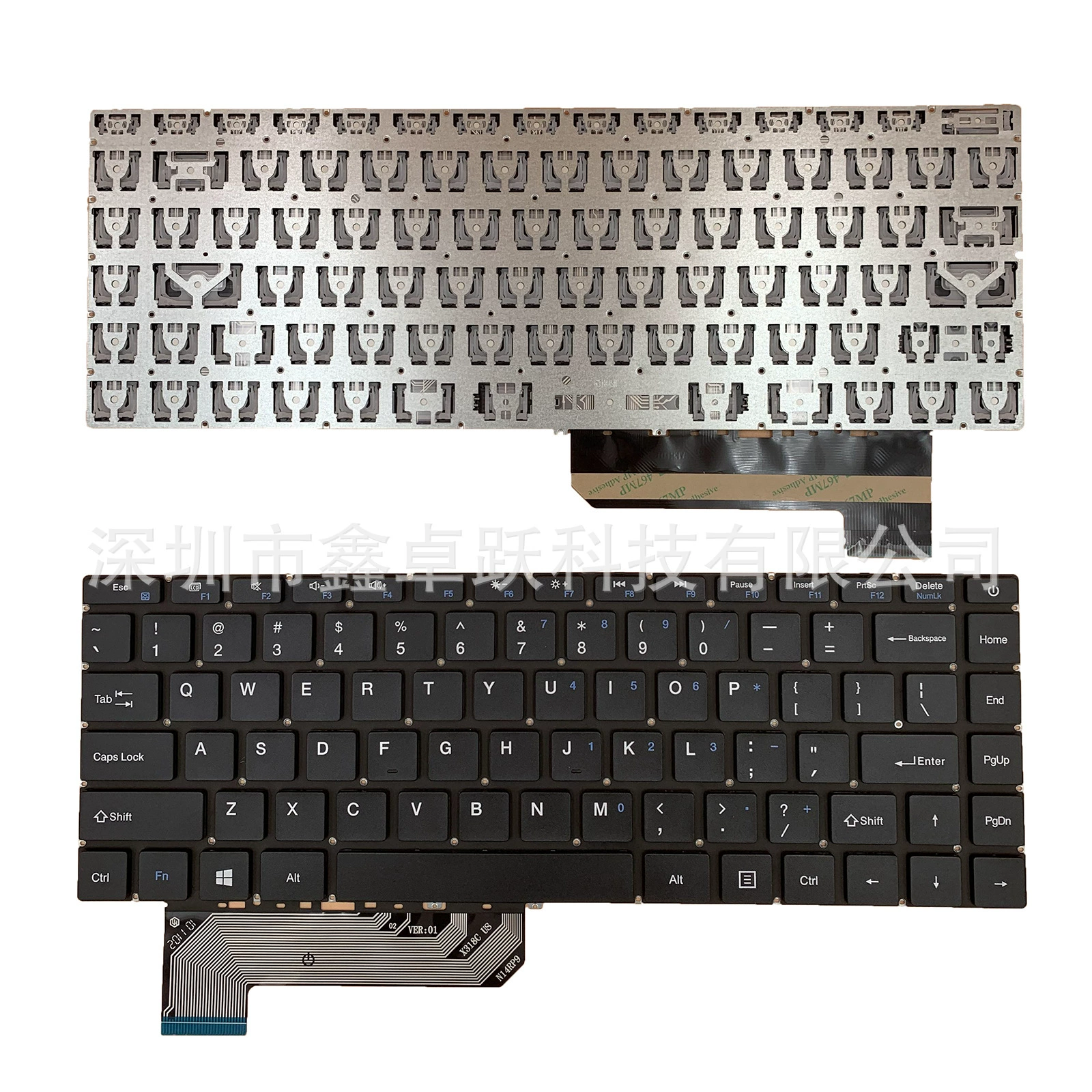 Совместимо копийный X318C N14RP9 5CS9 X317H XK-HS305 MB3181017 клавиатура
