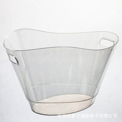 クロスボーダー人気耐摩耗性透明プラスチックPETシャンパン氷桶13L大容量赤ワインビール氷酒枠