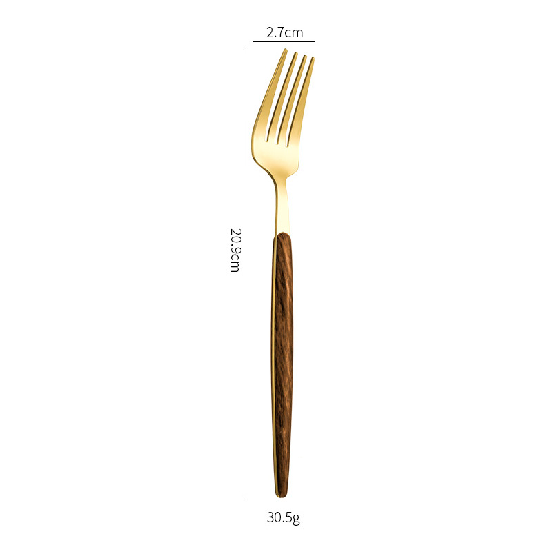 Juego de Cuchillos, Tenedores y Cucharas de 4 y 5 Piezas, Acero Inoxidable 430, Pulido Espejo, para Regalos de Negocios