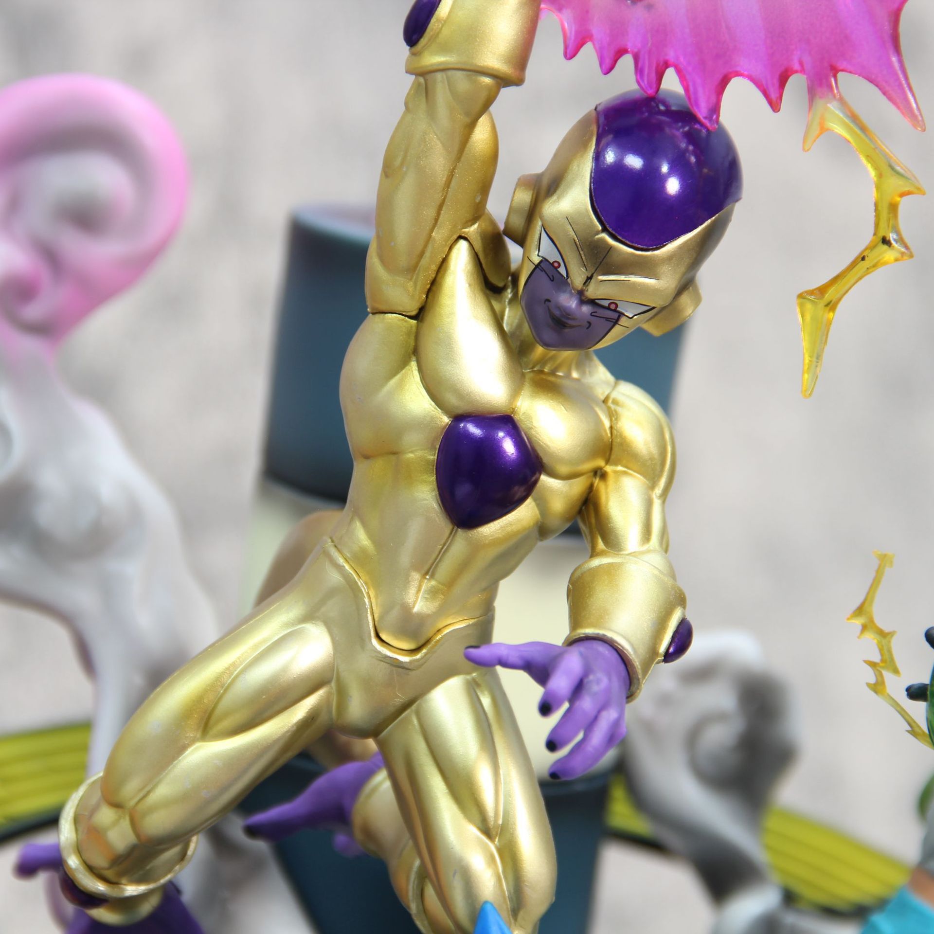 超大号手办七龙珠力量大会孙悟空贝吉塔弗利萨17号模型摆件