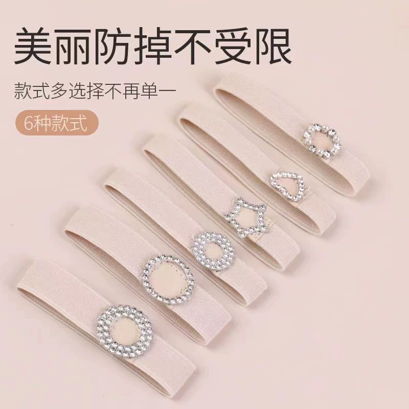 Туфли на высоком каблуке с защитой от падения, артефакт, туфли на высоком каблуке, кружевные туфли с защитой от падения, Большая лента без каблука, свободное эластичное широкое кружево