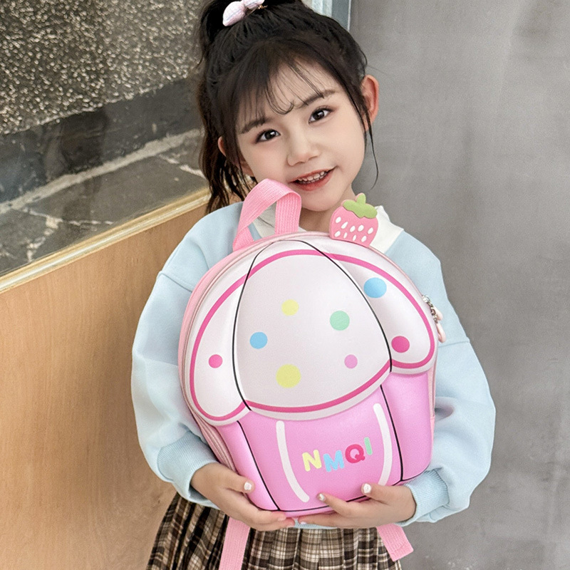 Bolsas para niños nuevos lindos pastel de dibujos animados para hombres y mujeres 2025 mochila bolsas escolares de jardín de infantes ligeras bolsas de cáscara dura