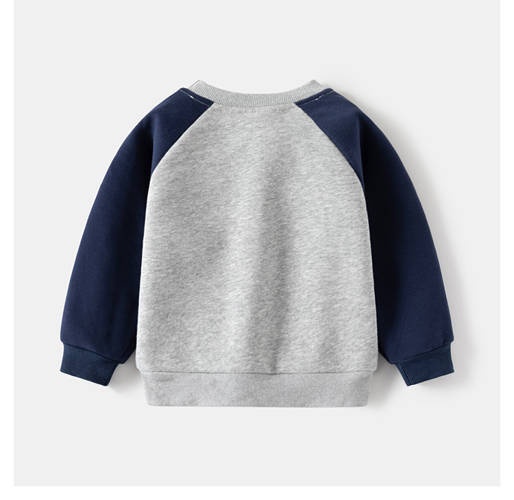 Jersey nuevo de otoño e invierno para niños, pantalones, conjunto de felpa de dos piezas, 2023_voghion.com