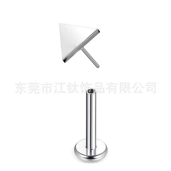 Triangular+-titanium color