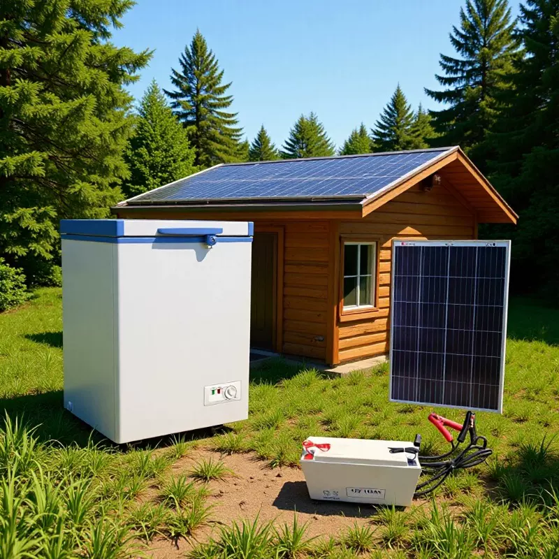 新款太阳能冰柜  108L直流冰柜 太阳能冰柜冷柜 12V 24V冰