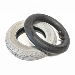 8寸互邦幫電動輪椅前輪充氣輪胎200x45-110內外胎