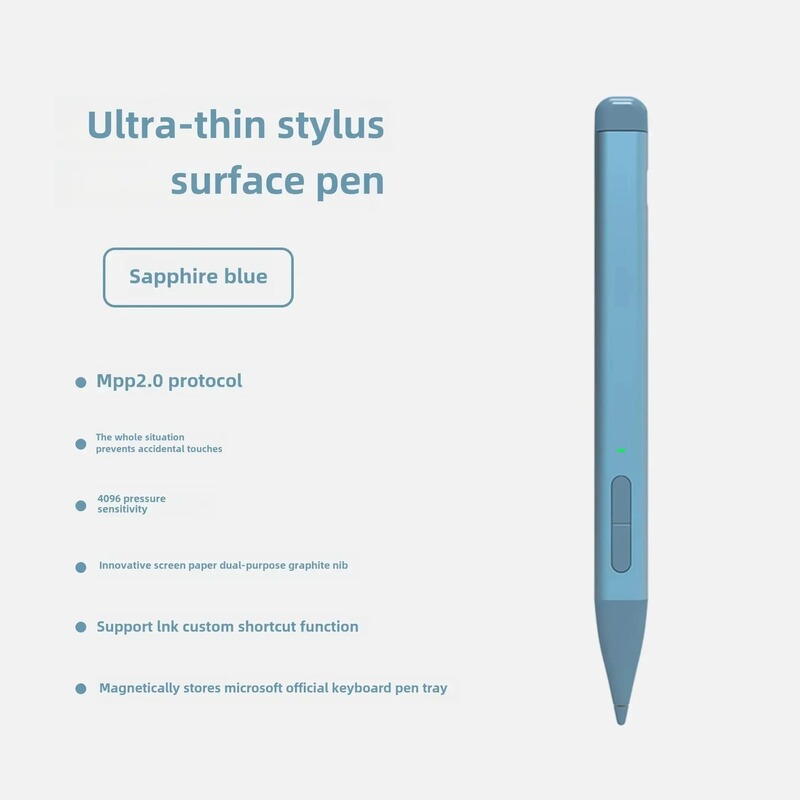 Suitable for Microsoft Surface Stylus Pro8/9 Stylus Go Laptop4096 Pressure-Sensitive Anti-Accidental Touch Ultra-Thin Suitable for Microsoft Surface Stylus Pro8/9 Stylus Go Laptop4096 Pressure-Sensitive Anti-Accidental Touch Ultra-Thin