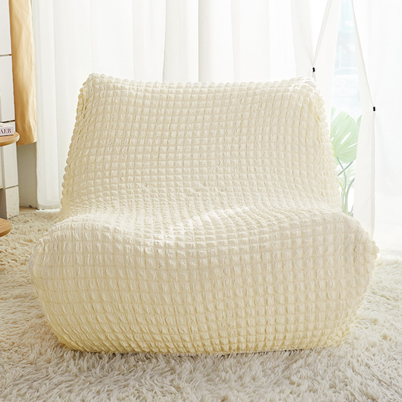 Bubble yarn gordo sofá cubierta cuatro estaciones lujo ligero general de alto nivel la sensación de la gente perezosa elástica engrosada cubierta elástica para el hogar