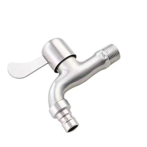 304 stainless steel 13 cm 16 cm extended faucet for washing machine faucet special mop pool extension faucet